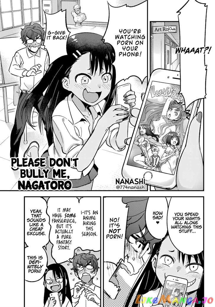 Please Don’t Bully Me, Nagatoro chapter 1.1 - page 1