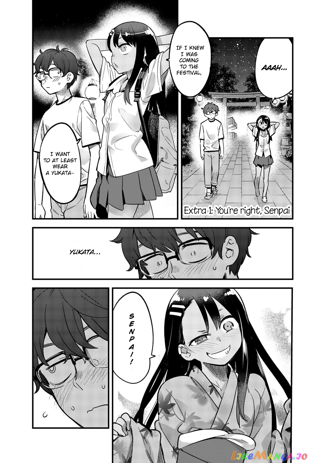 Please Don’t Bully Me, Nagatoro chapter 30.5 - page 4