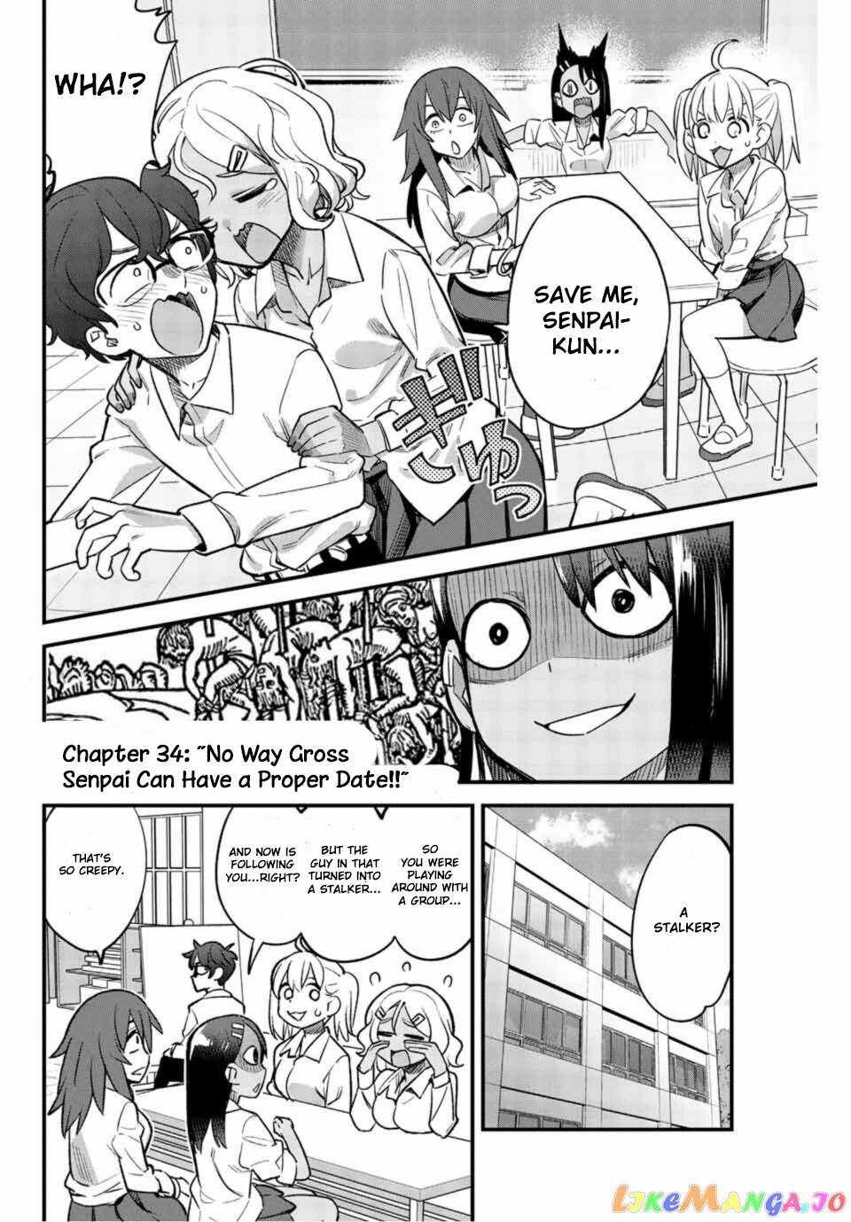 Please Don’t Bully Me, Nagatoro chapter 34 - page 2