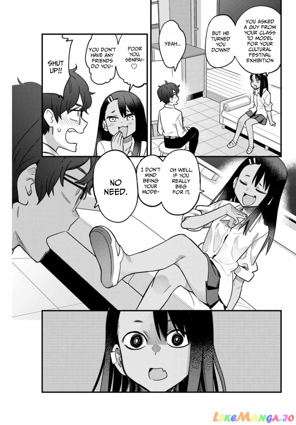 Please Don’t Bully Me, Nagatoro chapter 36 - page 3