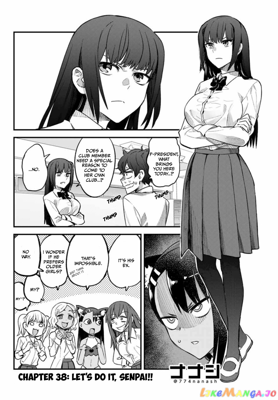 Please Don’t Bully Me, Nagatoro chapter 38 - page 2