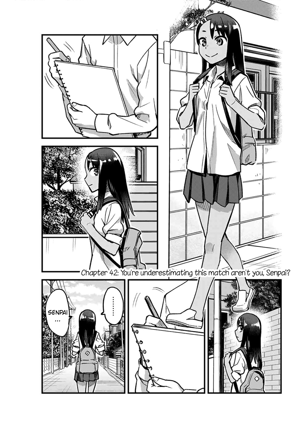 Please Don’t Bully Me, Nagatoro chapter 42 - page 1