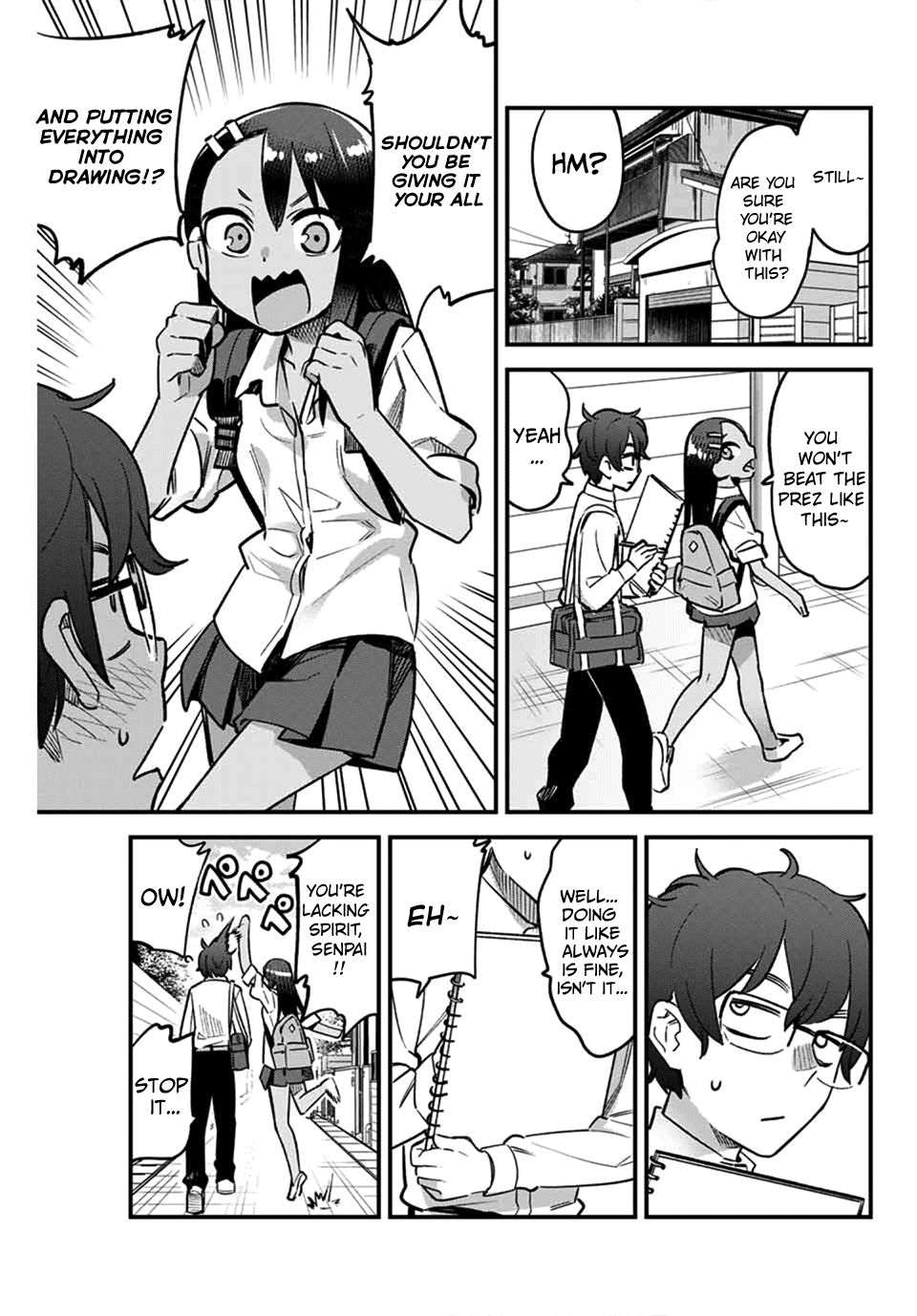 Please Don’t Bully Me, Nagatoro chapter 42 - page 3