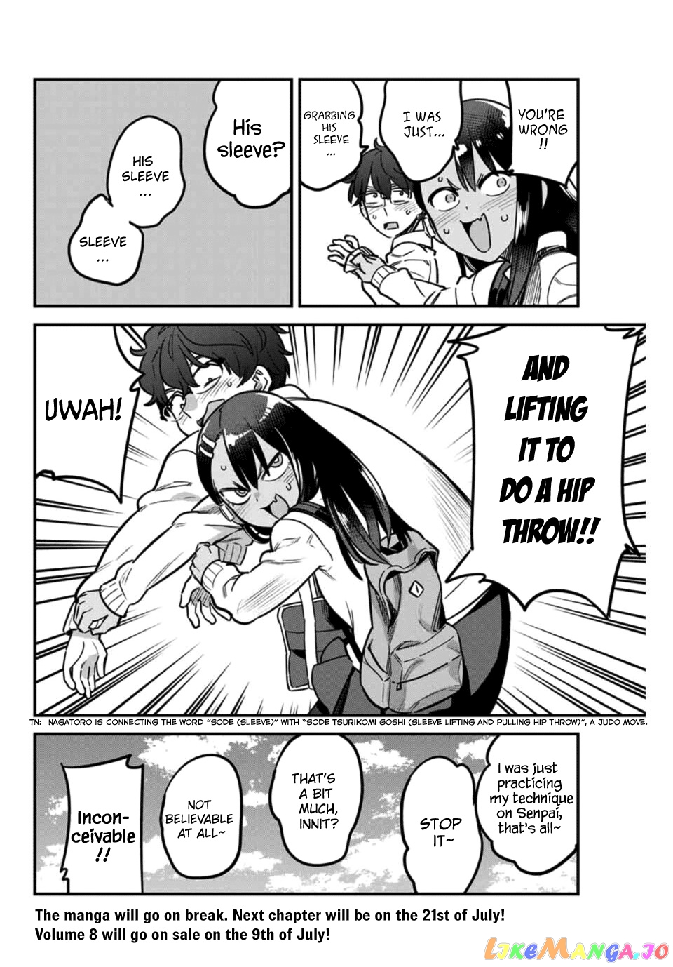 Please Don’t Bully Me, Nagatoro chapter 63 - page 14