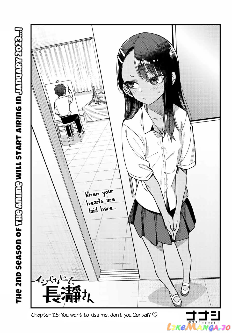 Please Don’t Bully Me, Nagatoro chapter 115 - page 1