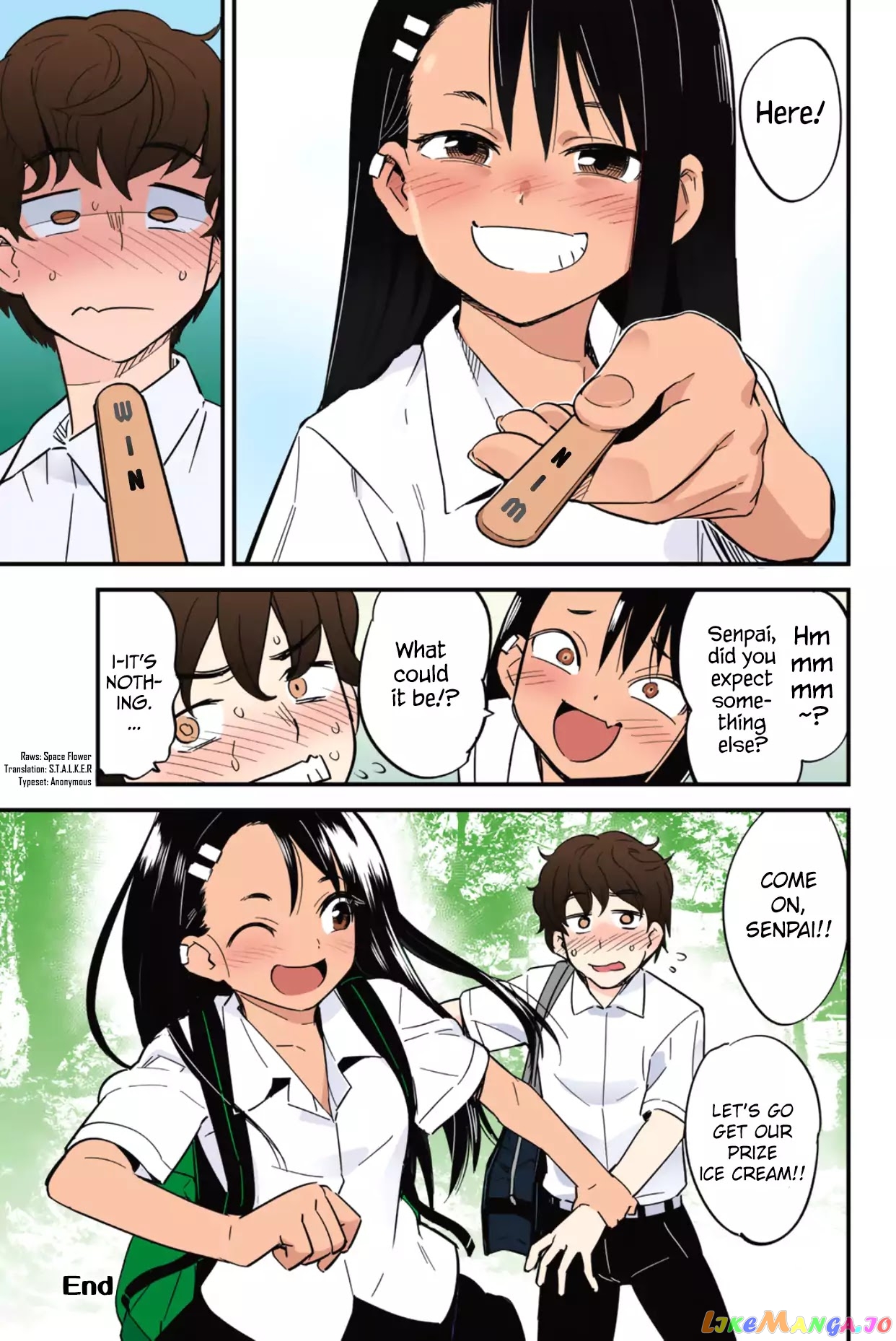 Please Don’t Bully Me, Nagatoro chapter 14.3 - page 4