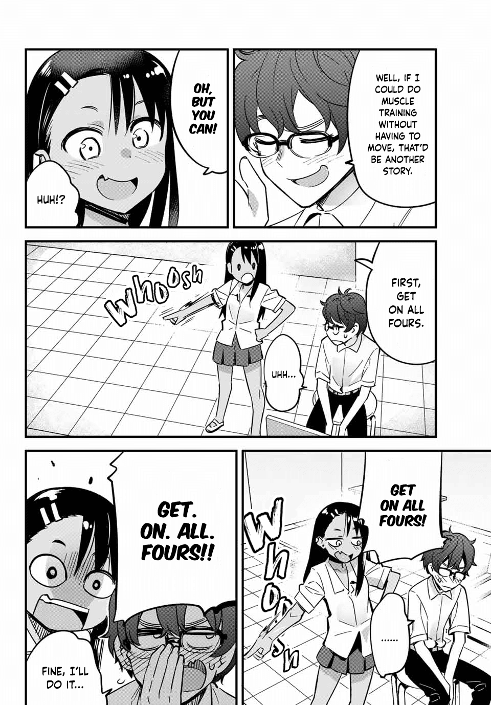 Please Don’t Bully Me, Nagatoro chapter 15 - page 4