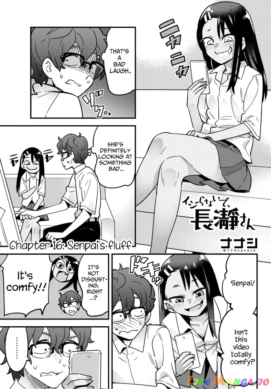 Please Don’t Bully Me, Nagatoro chapter 16 - page 1