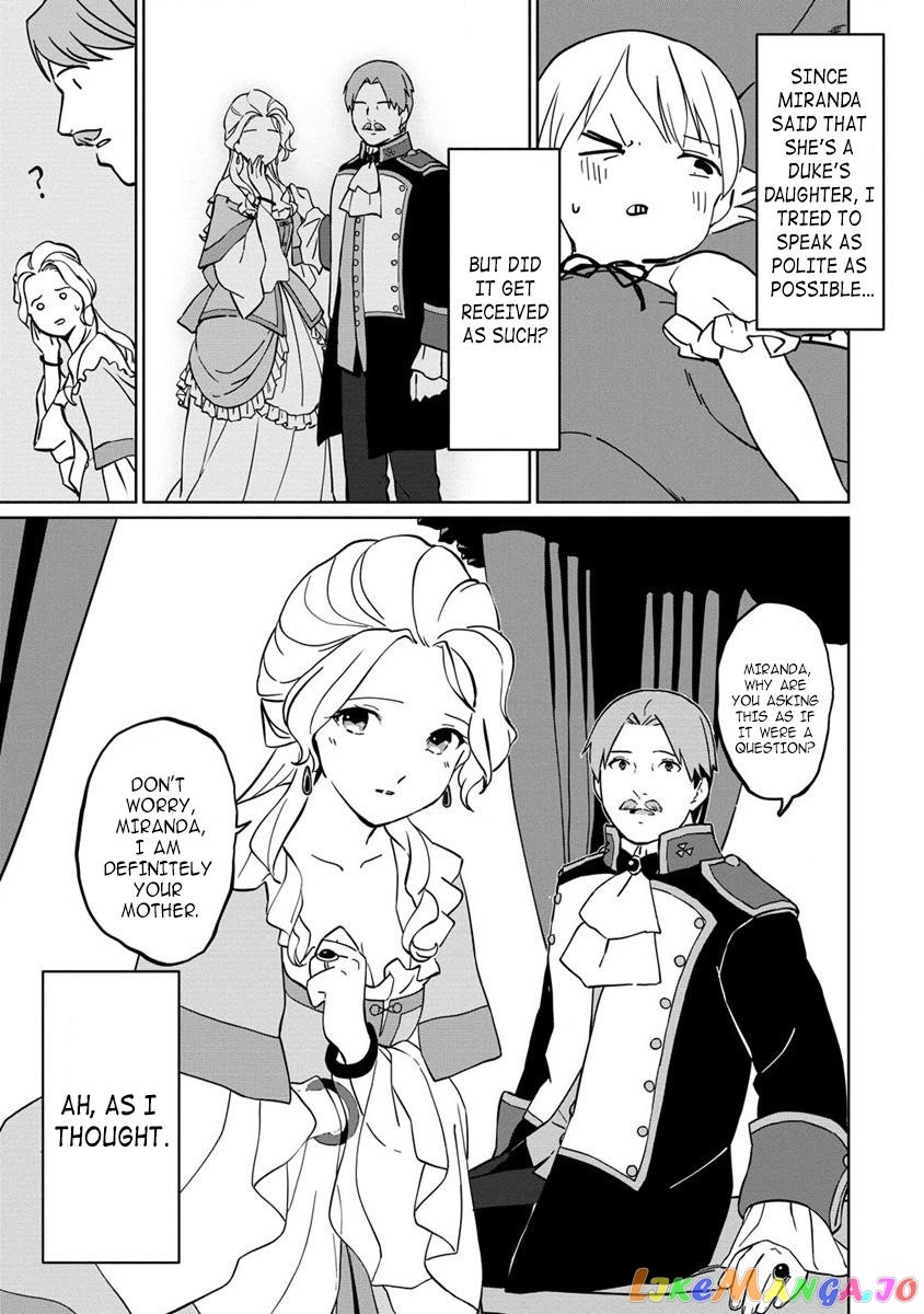 Since I Have Been Reincarnated as the Daughter of a Duke, I, the "Girl Inside," Will Enjoy Being a Girl as Much as I Can! chapter 1 - page 14