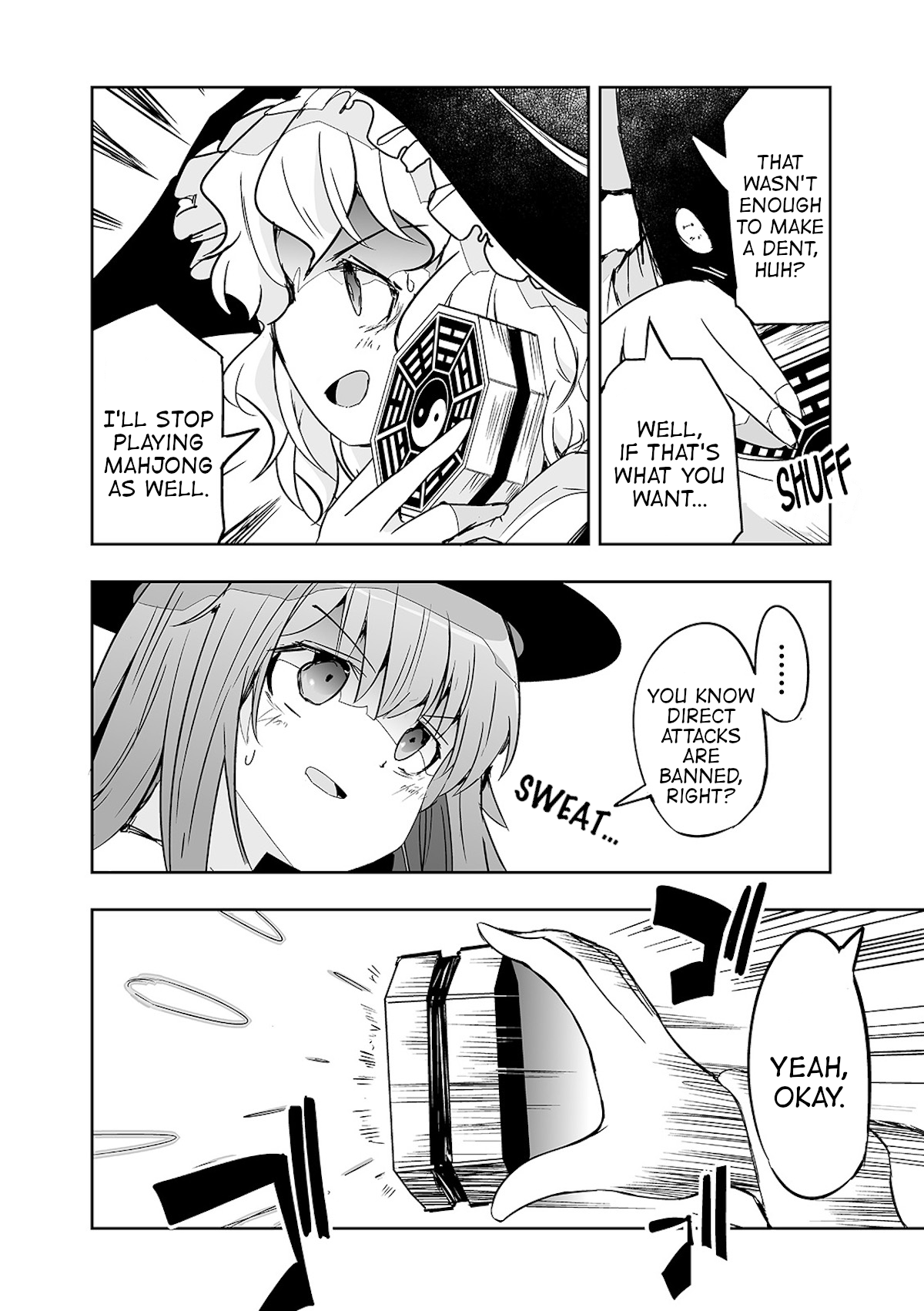 Touhou ~ The Tiles That I Cannot Cut Are Next To None! (Doujinshi) chapter 24 - page 22