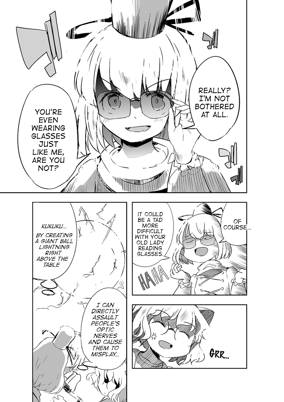 Touhou ~ The Tiles That I Cannot Cut Are Next To None! (Doujinshi) chapter 7 - page 8