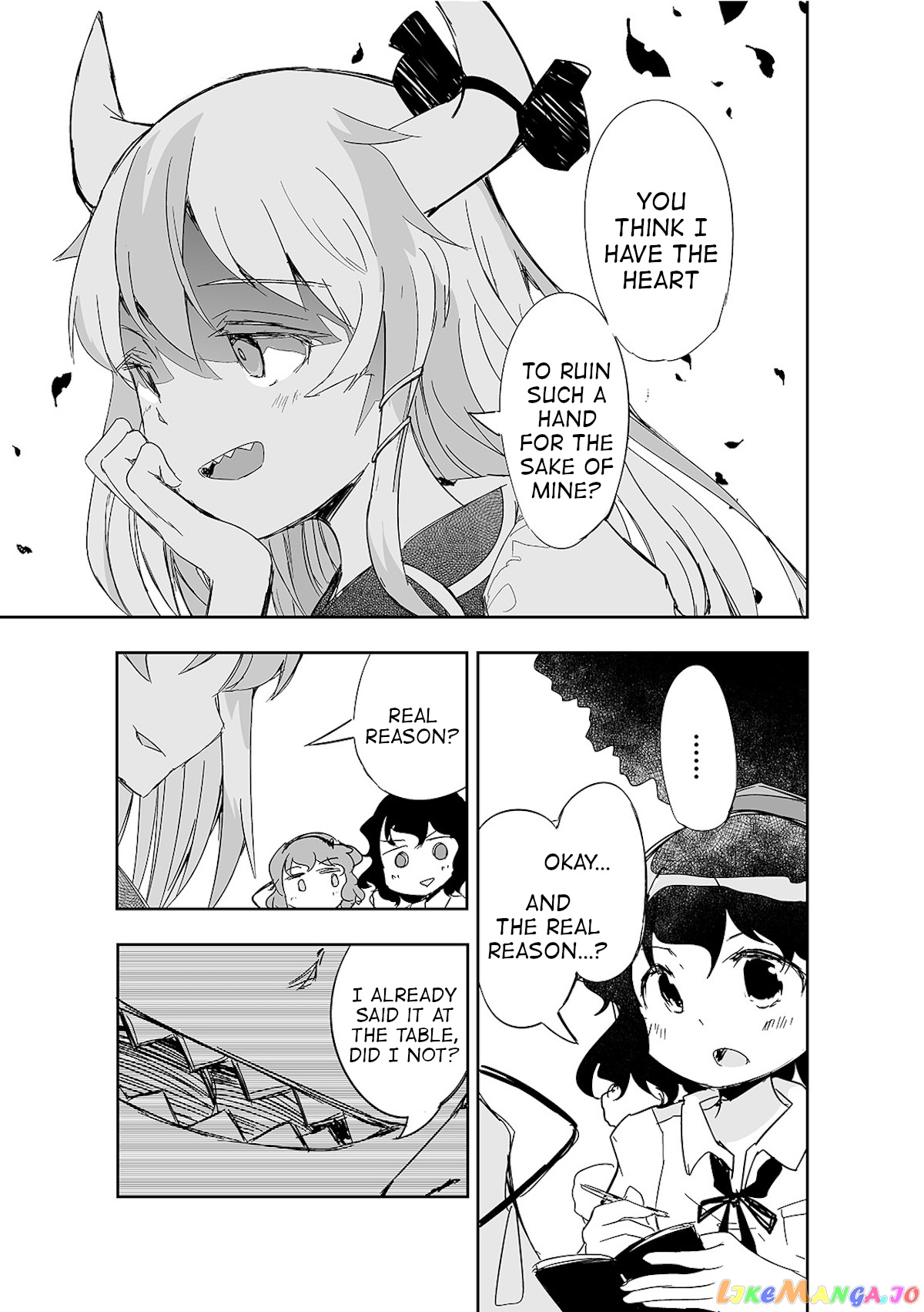 Touhou ~ The Tiles That I Cannot Cut Are Next To None! (Doujinshi) chapter 10 - page 26