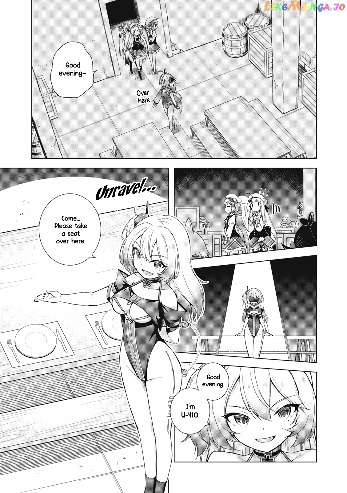 Azur Lane Smile Dish! chapter 3 - page 7