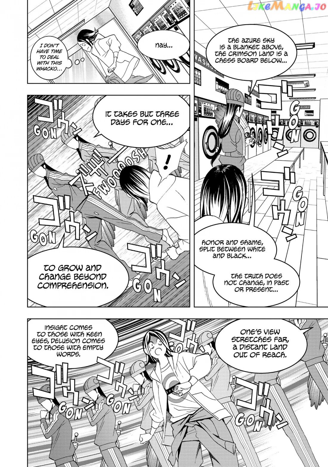 Paripi Koumei chapter 12 - page 8