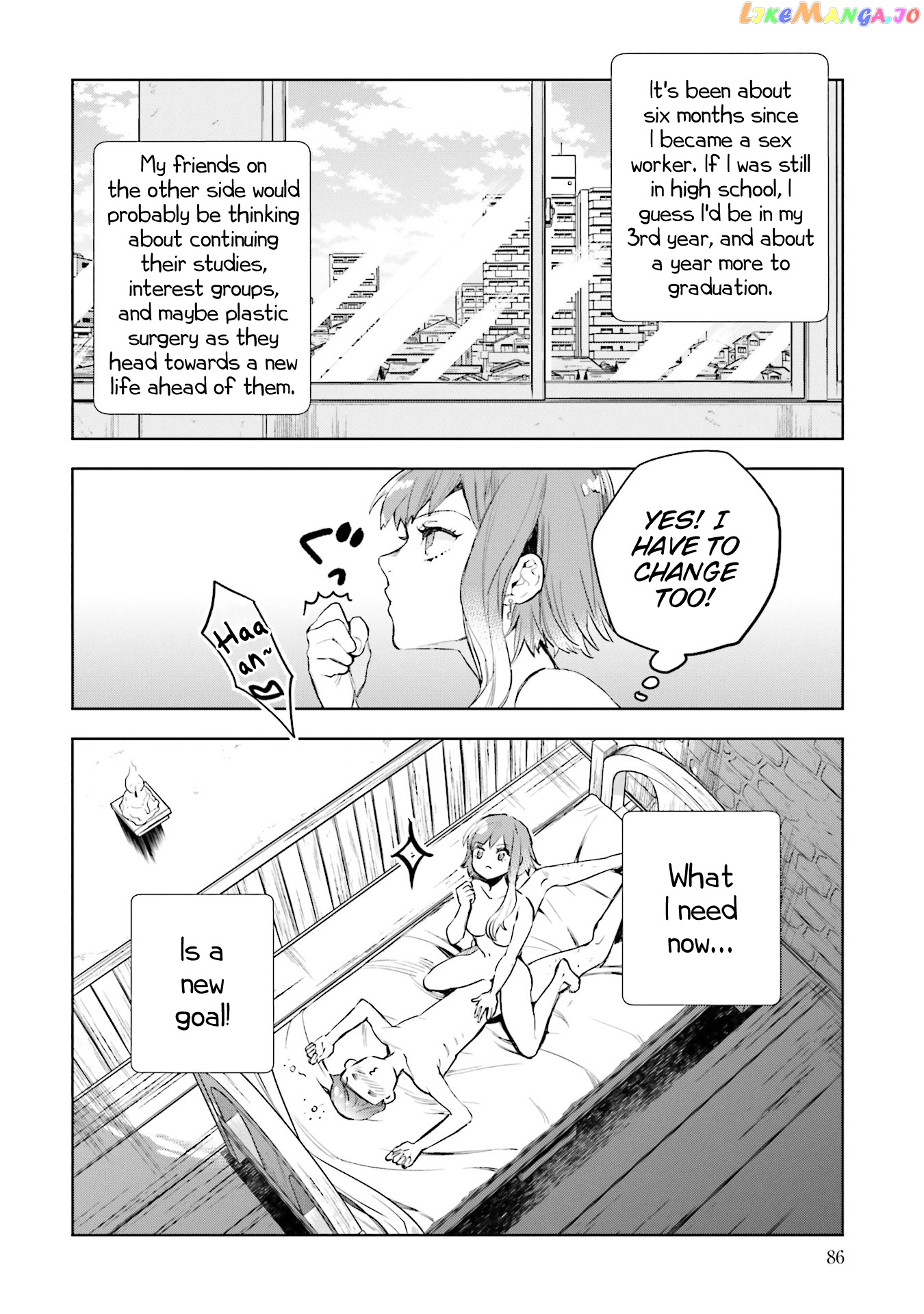 Jk Haru Wa Isekai De Shoufu Ni Natta chapter 3 - page 3