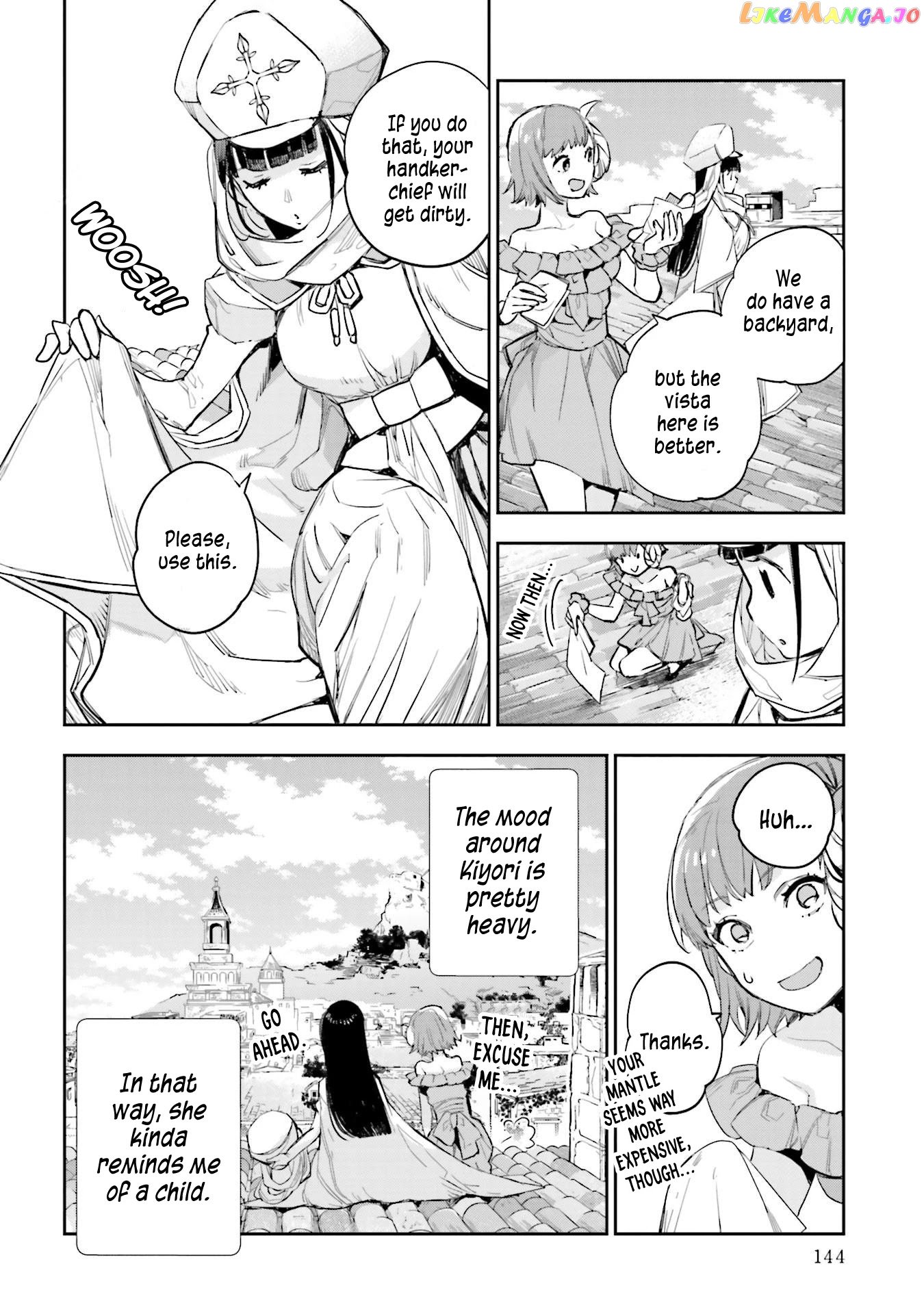 Jk Haru Wa Isekai De Shoufu Ni Natta chapter 14 - page 4