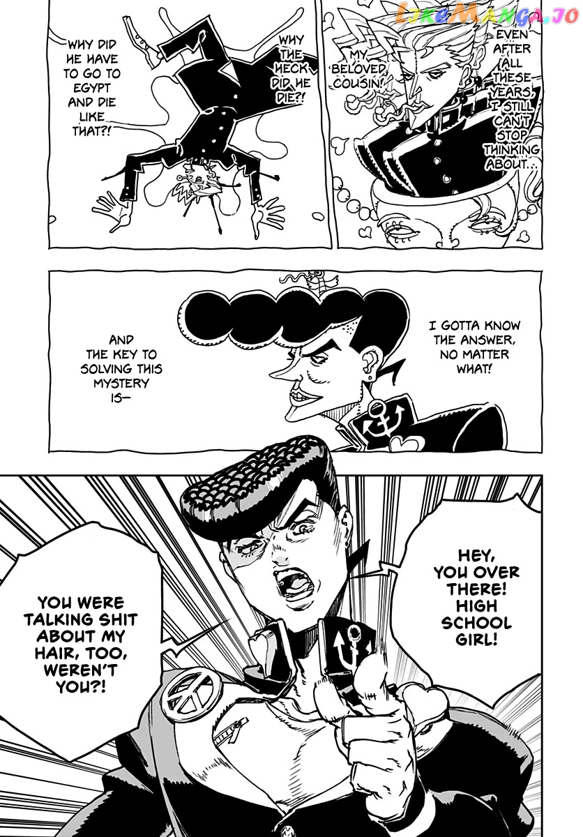 JoJo's Bizarre Adventure: Crazy Diamond's Demonic Heartbreak chapter 3 - page 9