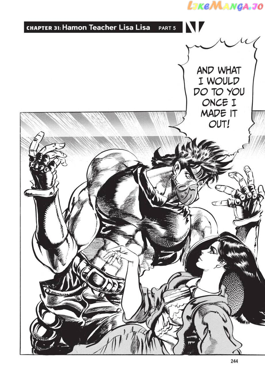 Jojo's Bizarre Adventure Part 2: Battle Tendency chapter 31 - page 3