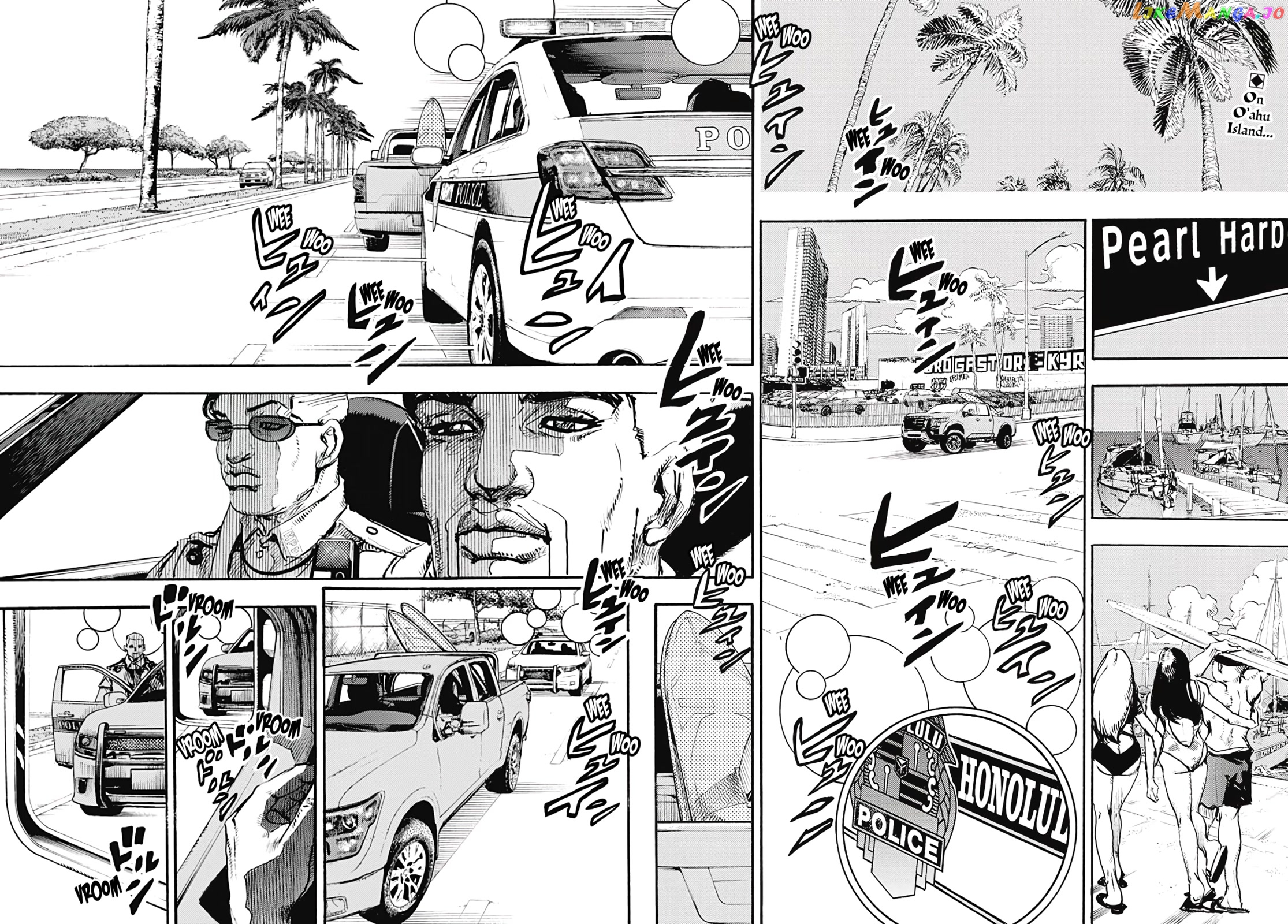 Jojo's Bizarre Adventure Part 9 - The Jojolands chapter 1 - page 4