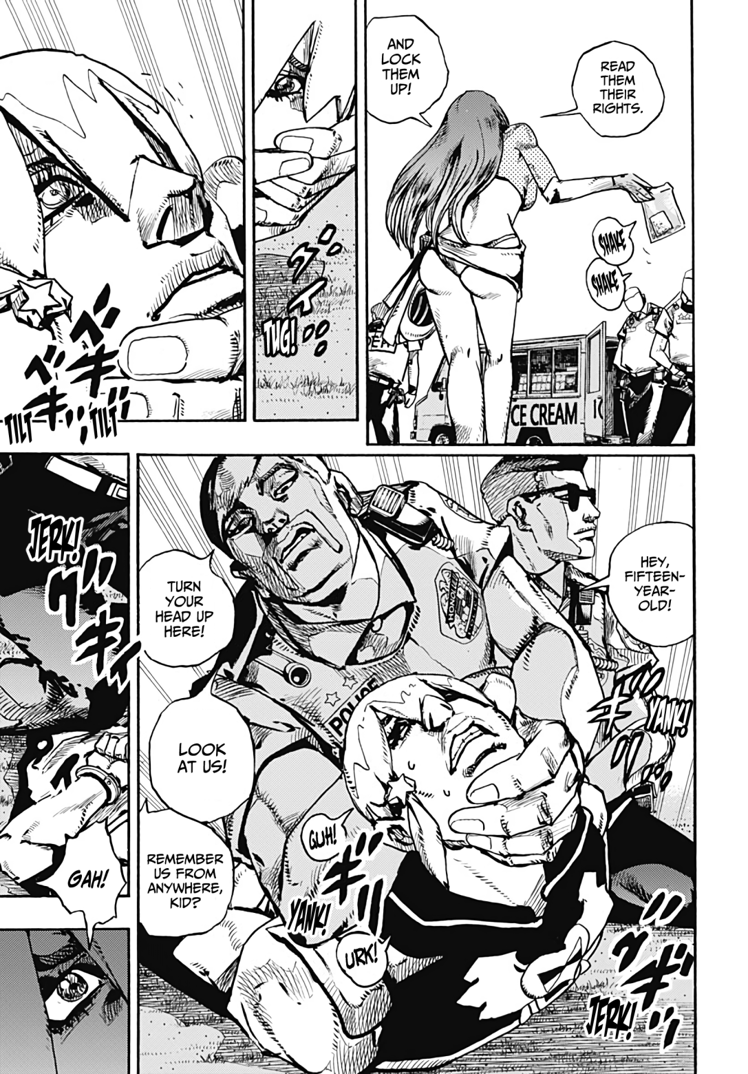 Jojo's Bizarre Adventure Part 9 - The Jojolands chapter 2 - page 15