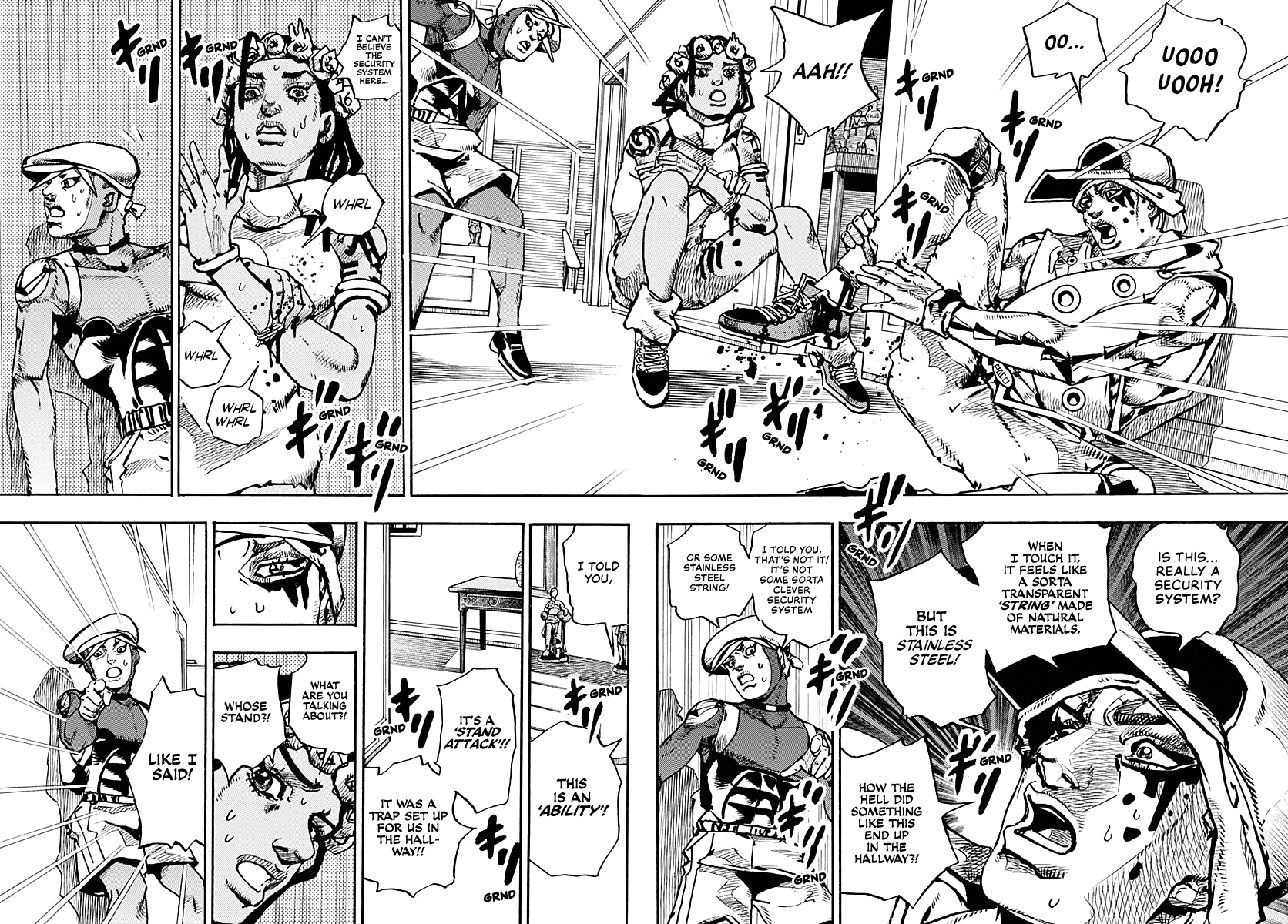 Jojo's Bizarre Adventure Part 9 - The Jojolands chapter 4 - page 8