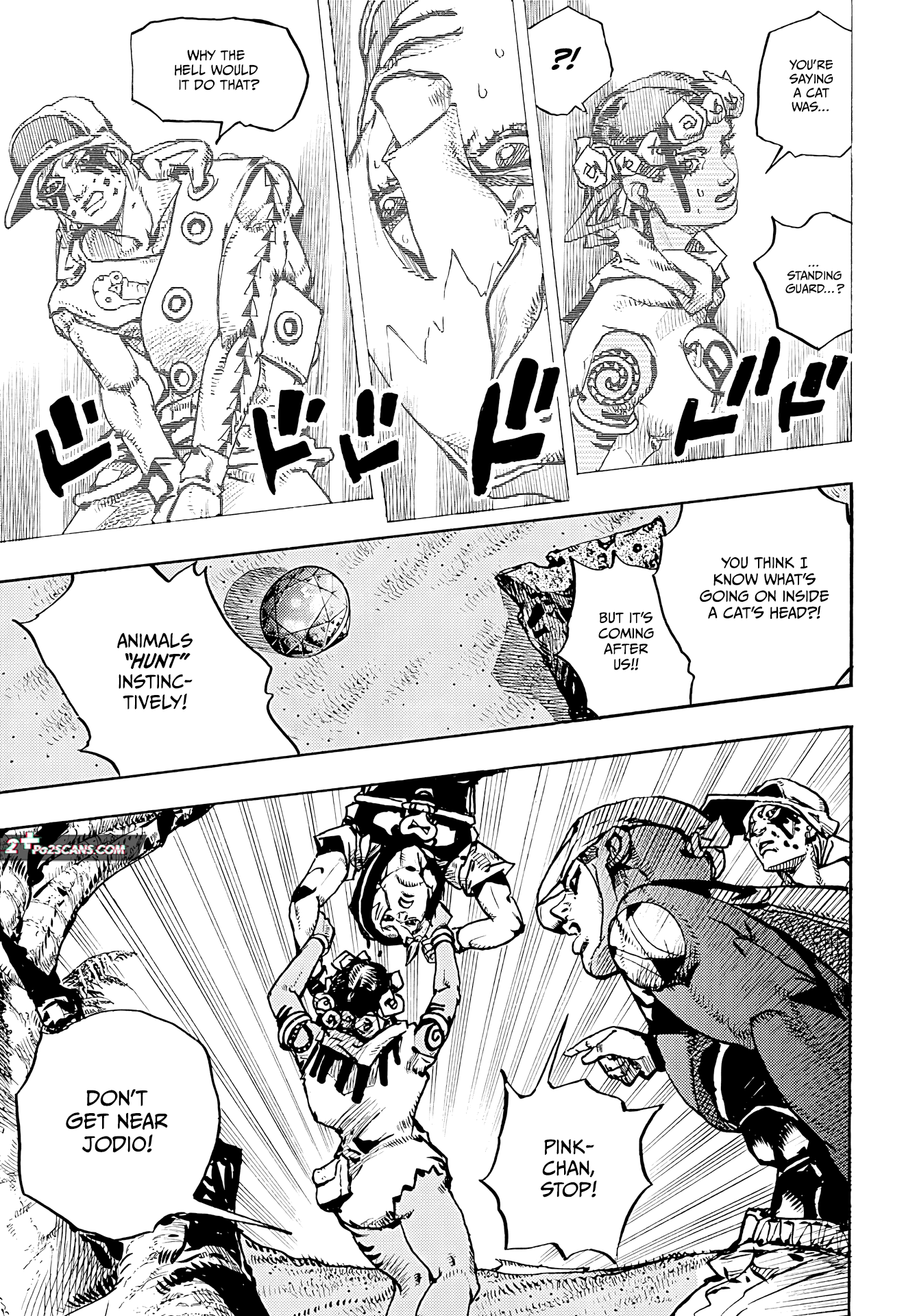 Jojo's Bizarre Adventure Part 9 - The Jojolands chapter 6 - page 17