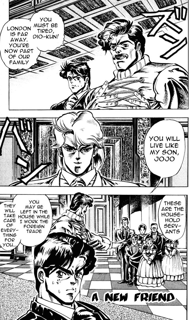 Jojo’s Bizarre Adventure Part 1 – Phantom Blood chapter 2 - page 1