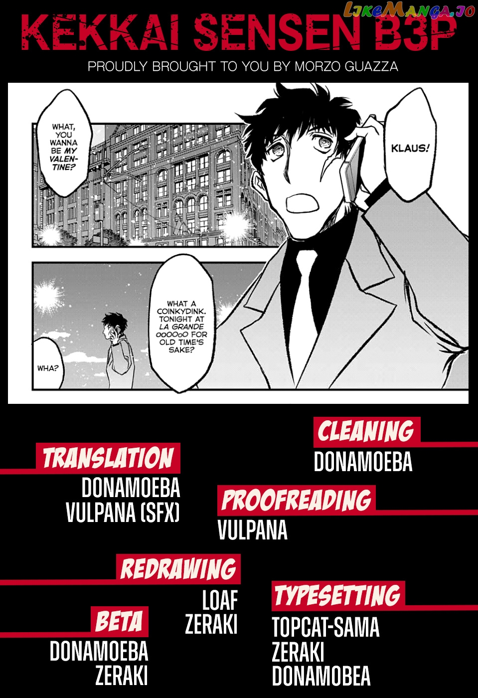 Kekkai Sensen Beat 3 Peat chapter 2 - page 58