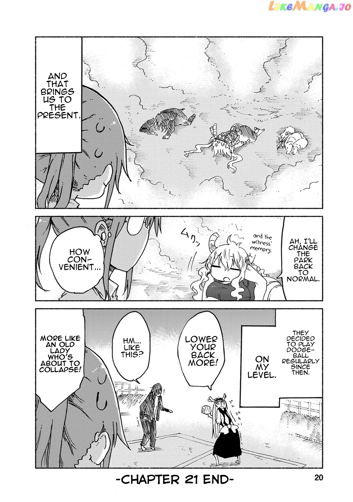 Kobayashi-San Chi No Maid Dragon chapter 21 - page 19