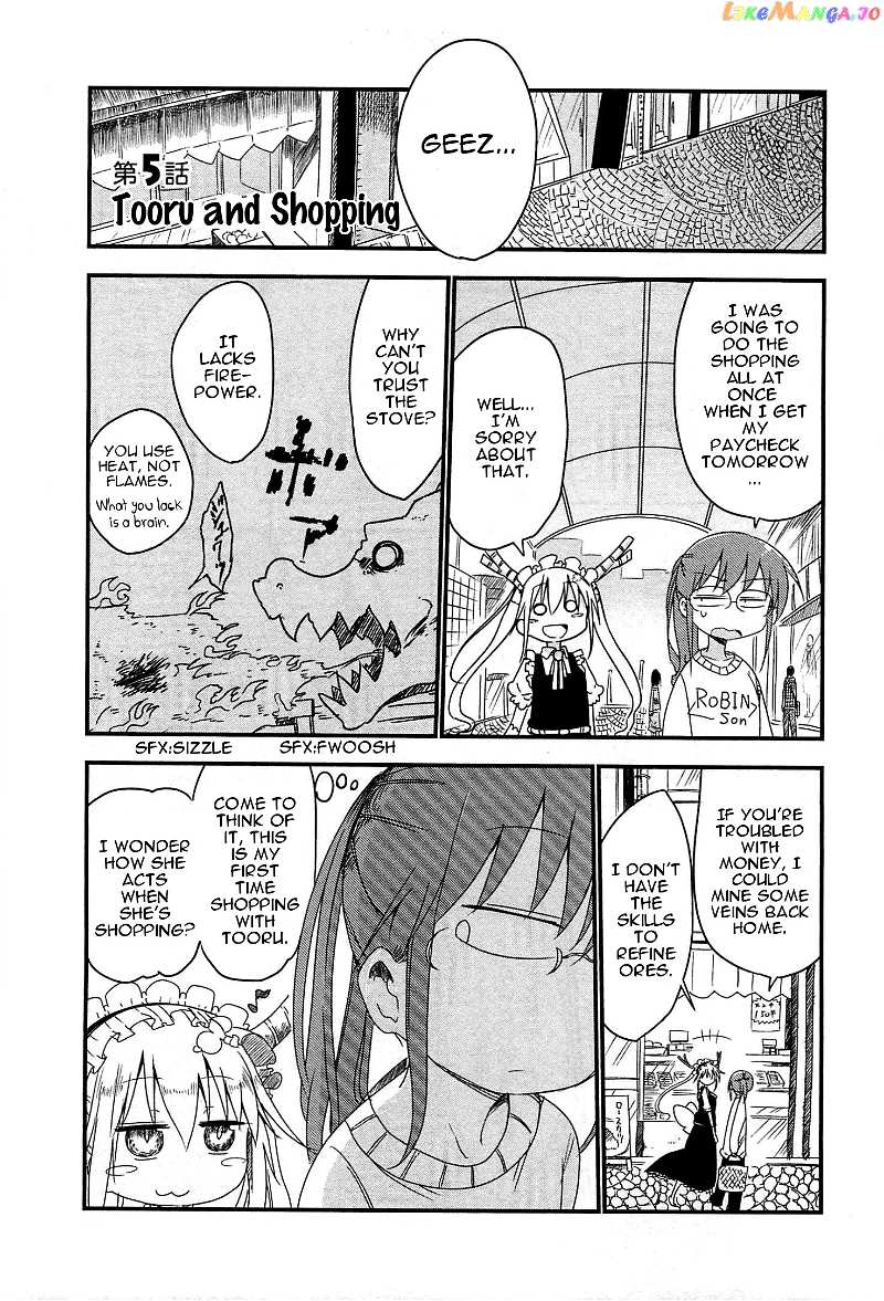 Kobayashi-San Chi No Maid Dragon chapter 5 - page 1