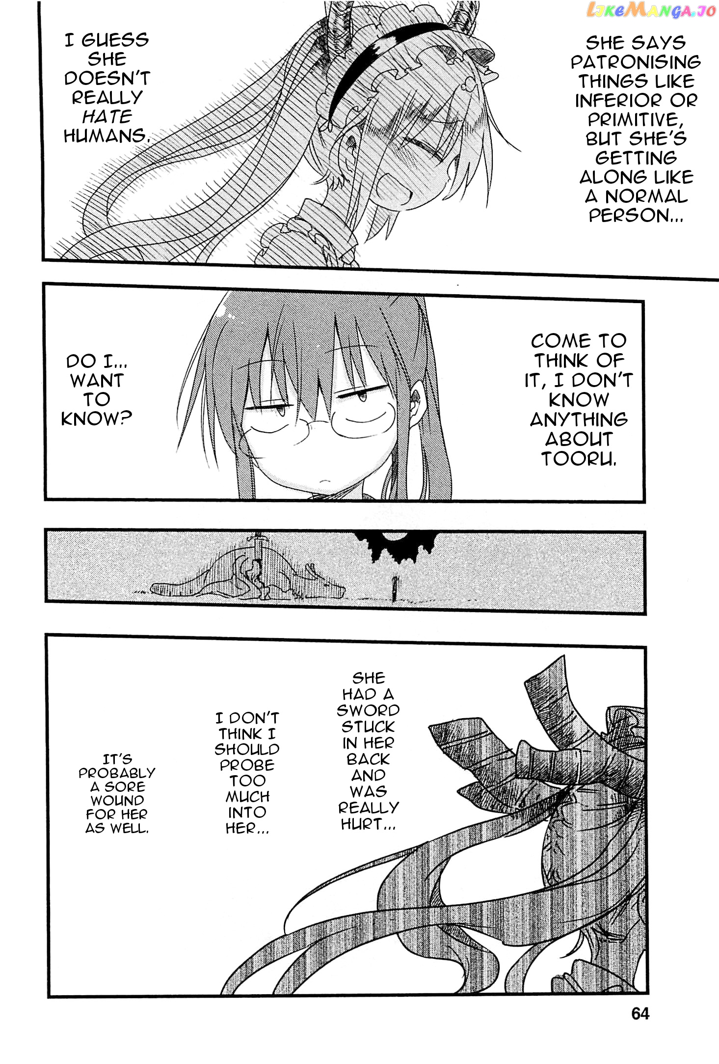 Kobayashi-San Chi No Maid Dragon chapter 5 - page 6