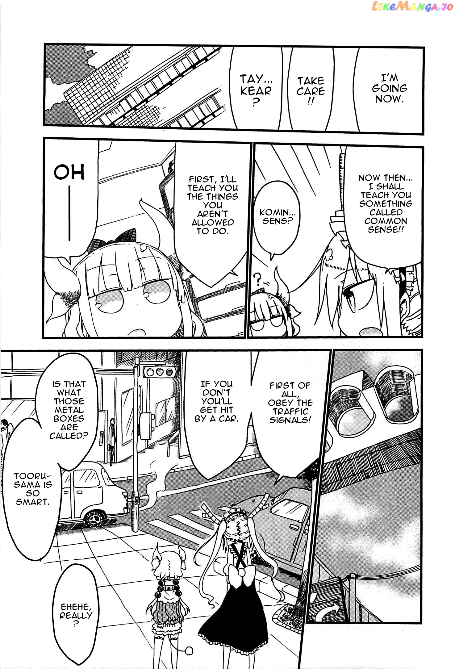 Kobayashi-San Chi No Maid Dragon chapter 7 - page 3