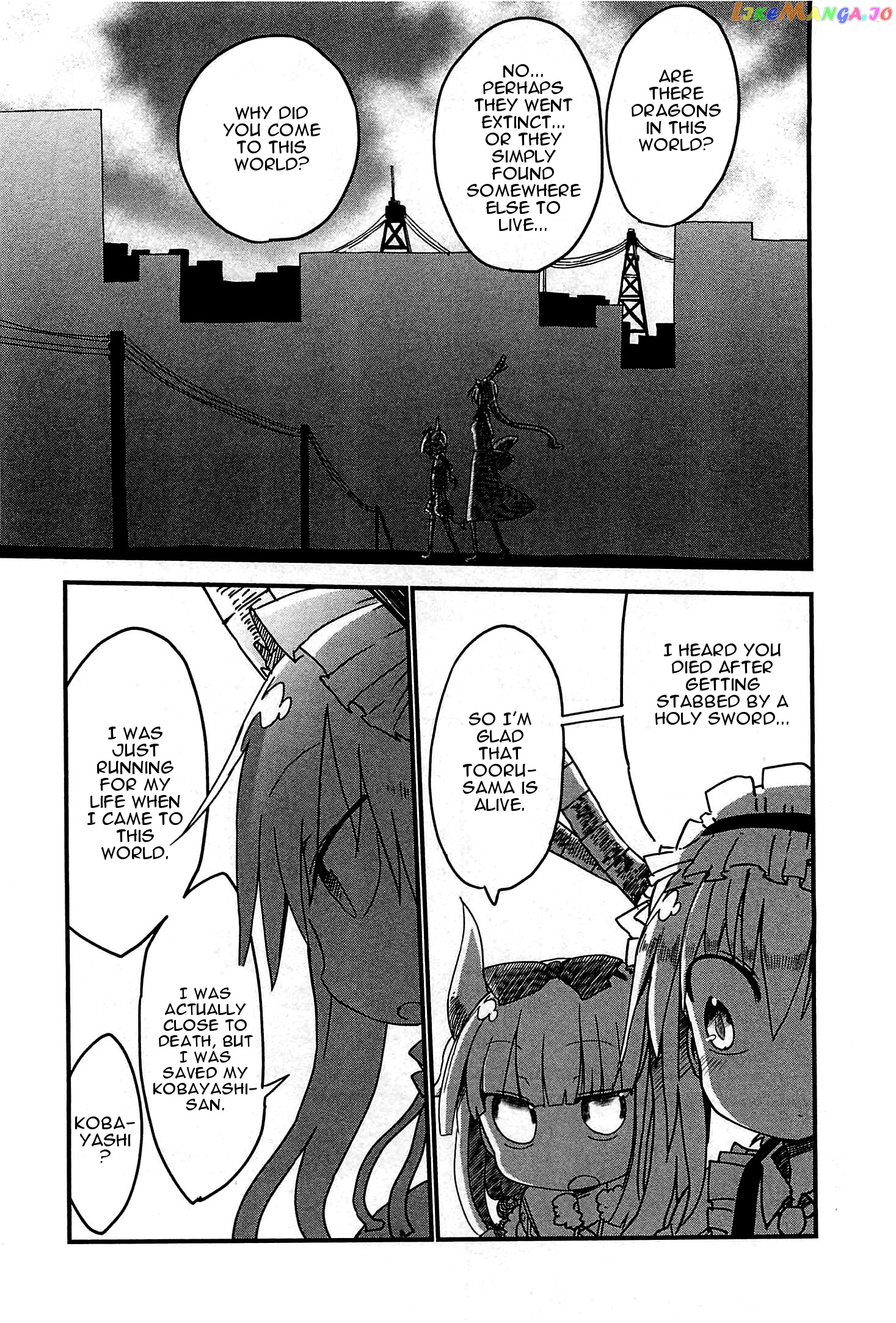 Kobayashi-San Chi No Maid Dragon chapter 7 - page 8