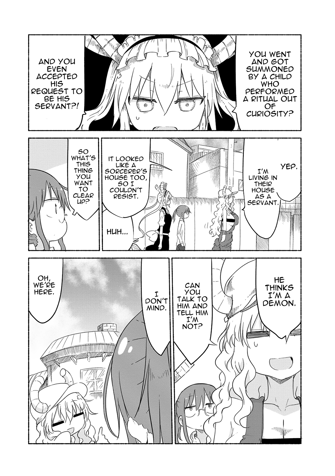 Kobayashi-San Chi No Maid Dragon chapter 27 - page 4