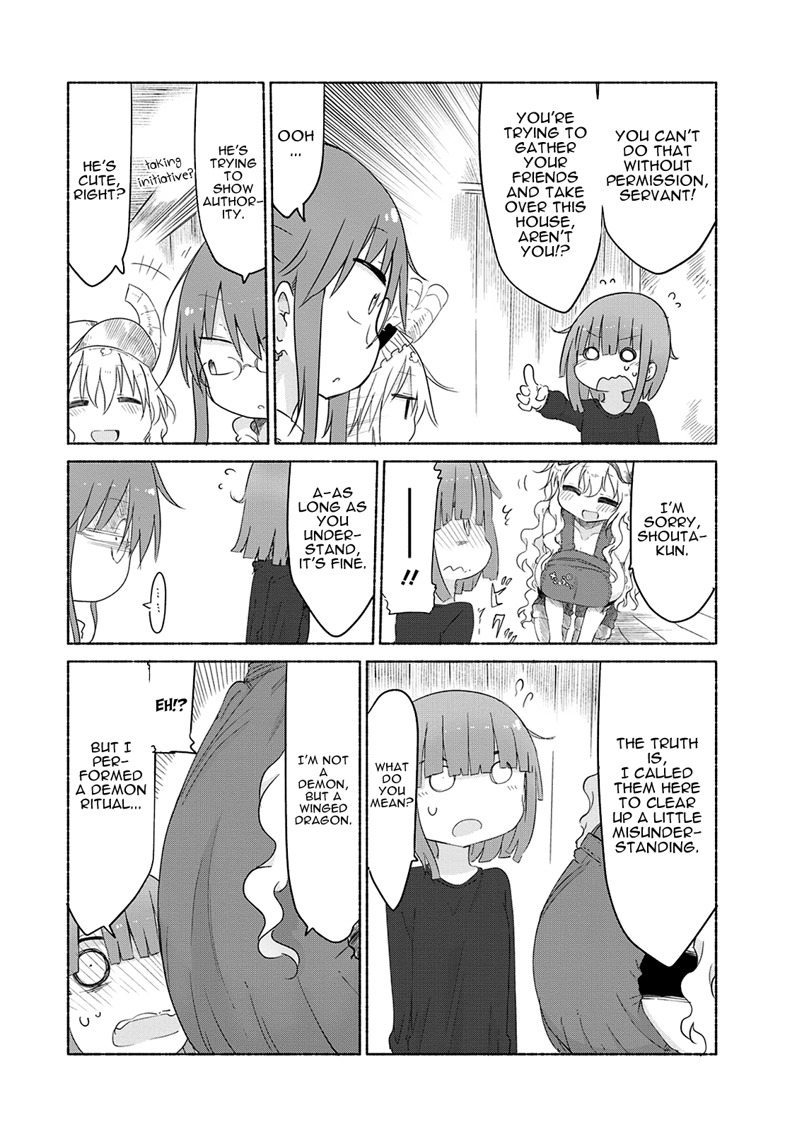 Kobayashi-San Chi No Maid Dragon chapter 27 - page 8