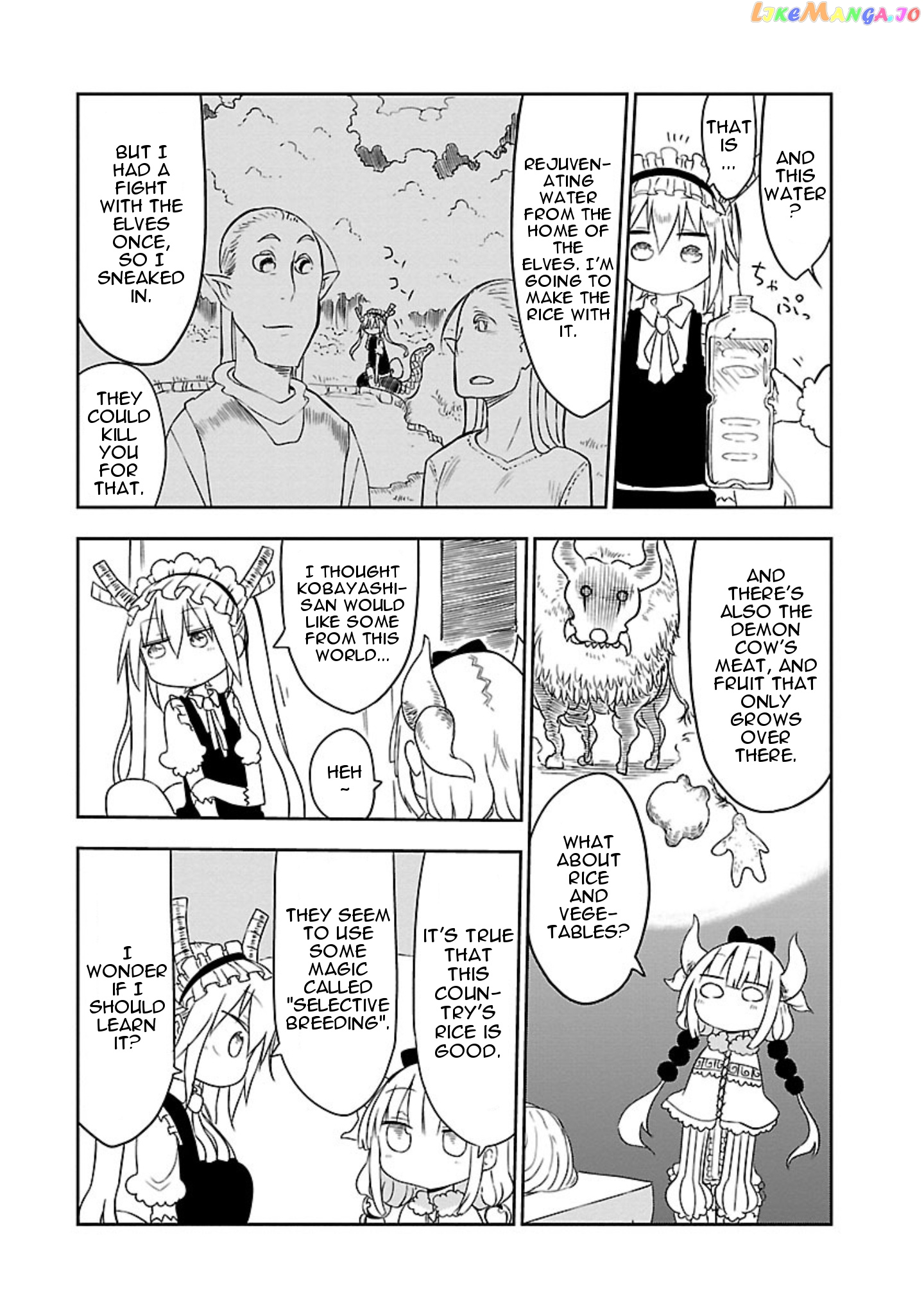 Kobayashi-San Chi No Maid Dragon chapter 12 - page 9
