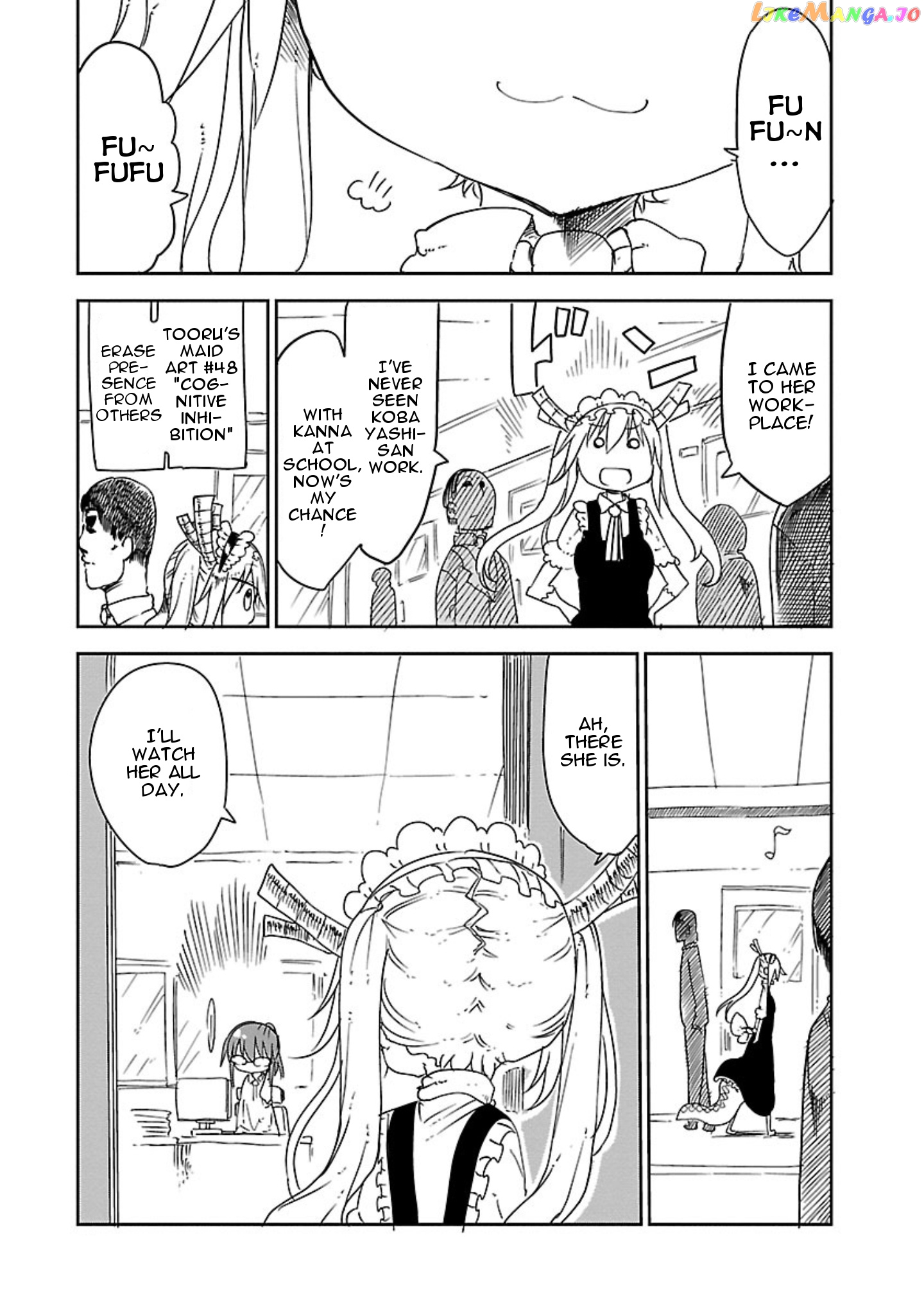 Kobayashi-San Chi No Maid Dragon chapter 14 - page 3