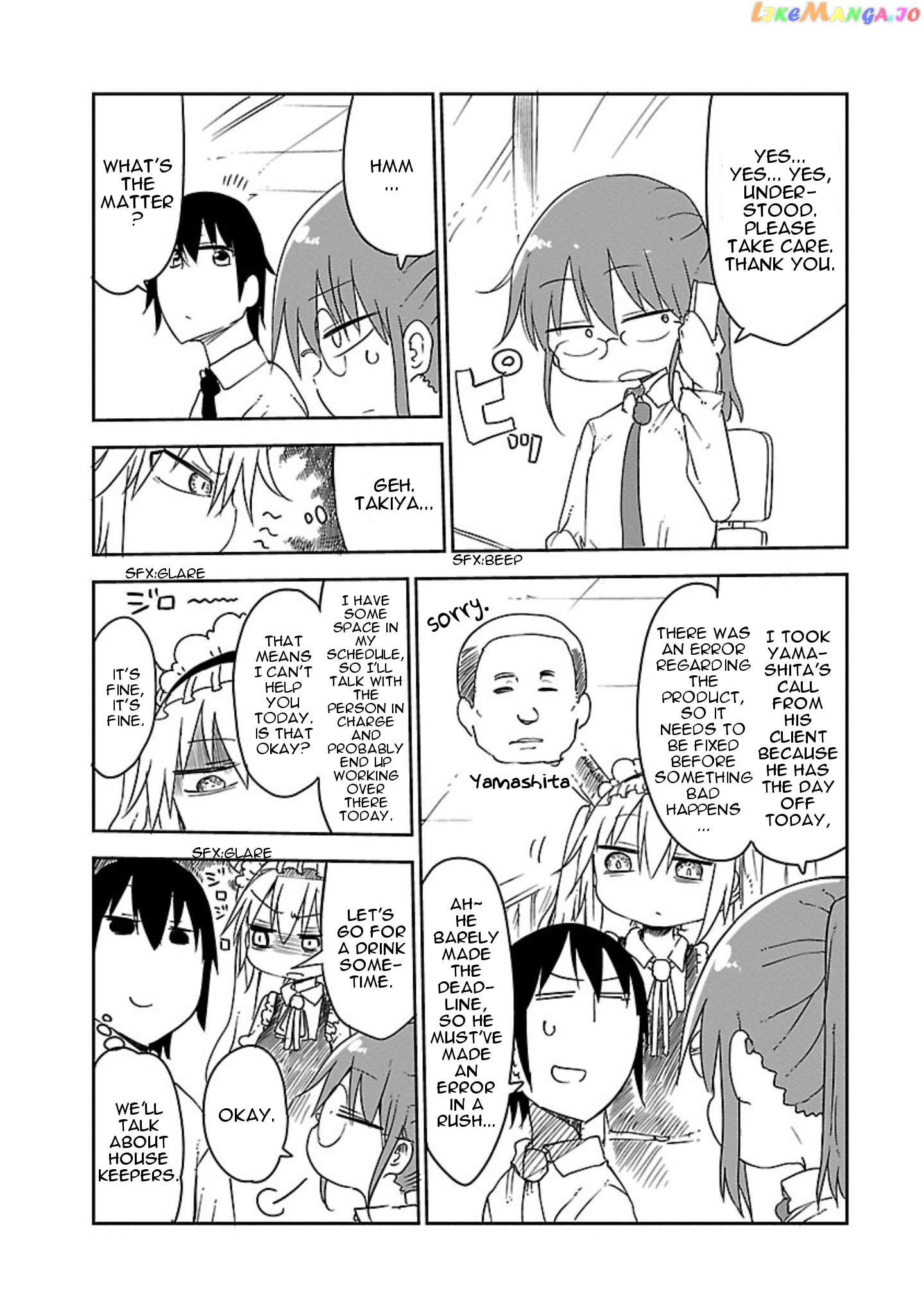 Kobayashi-San Chi No Maid Dragon chapter 14 - page 4