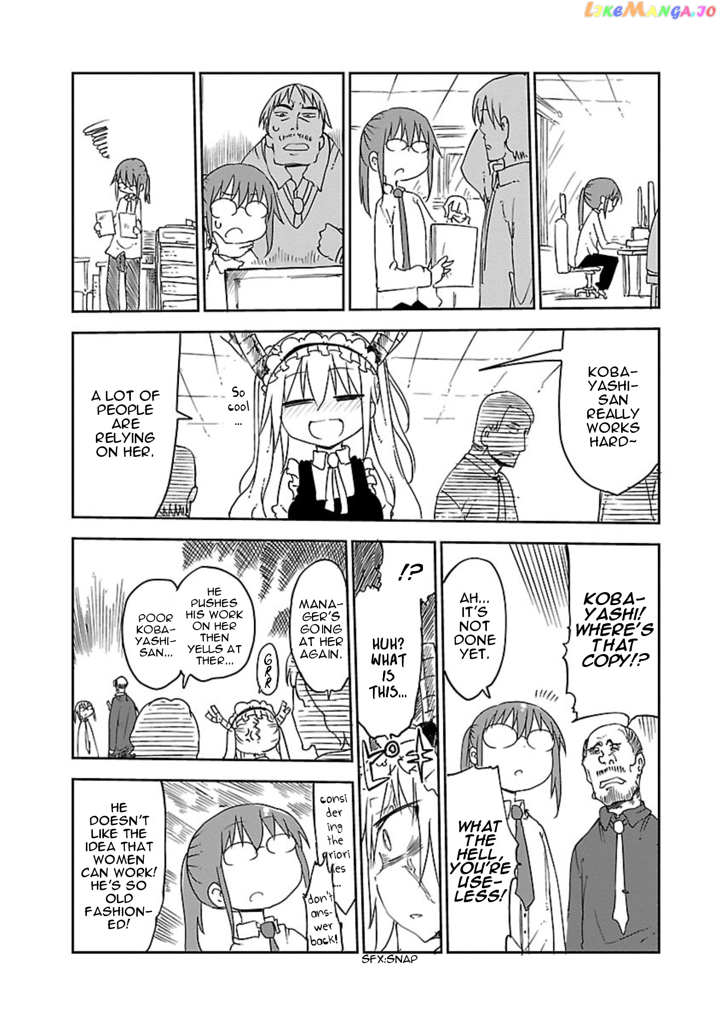 Kobayashi-San Chi No Maid Dragon chapter 14 - page 6