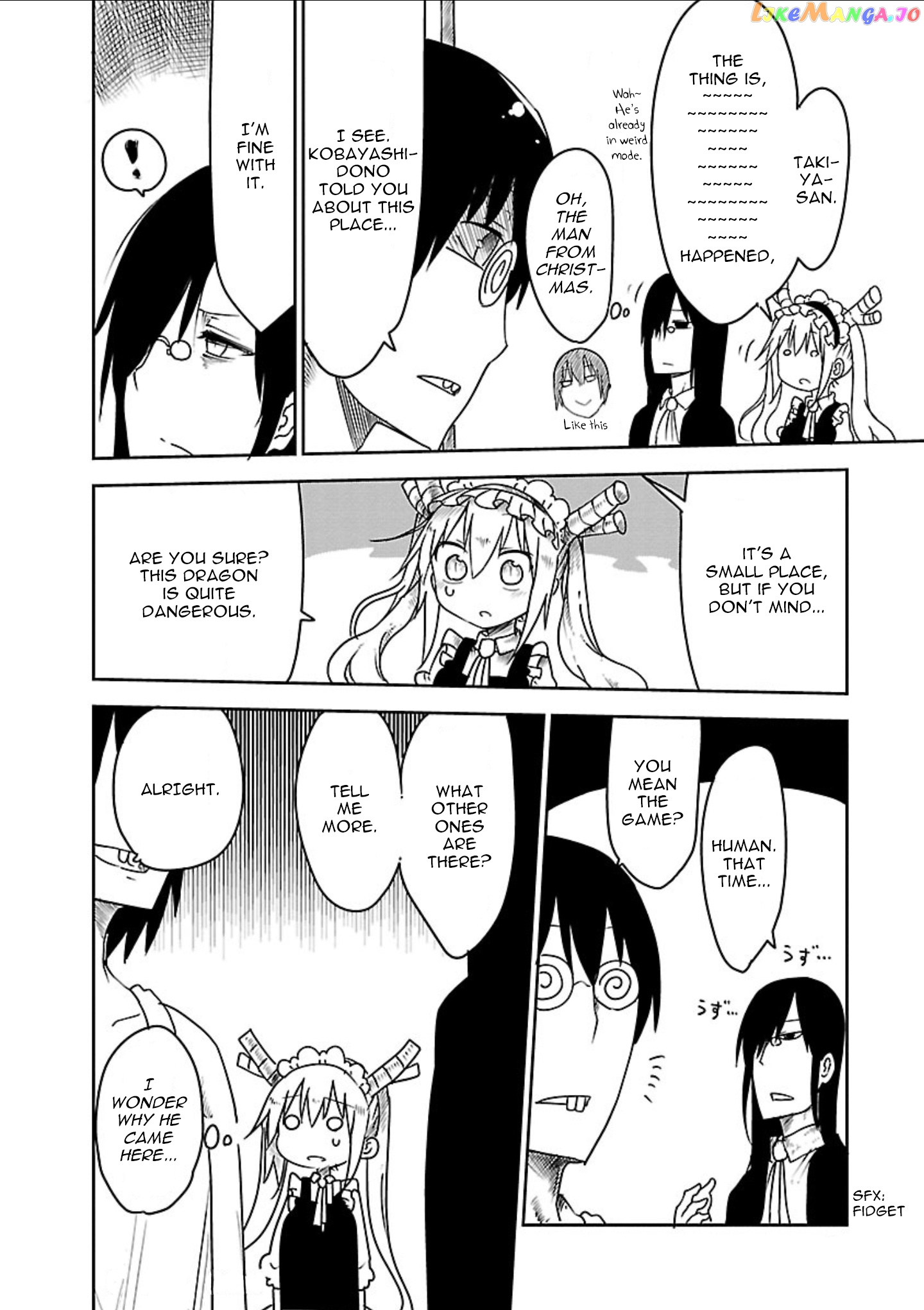 Kobayashi-San Chi No Maid Dragon chapter 15 - page 13