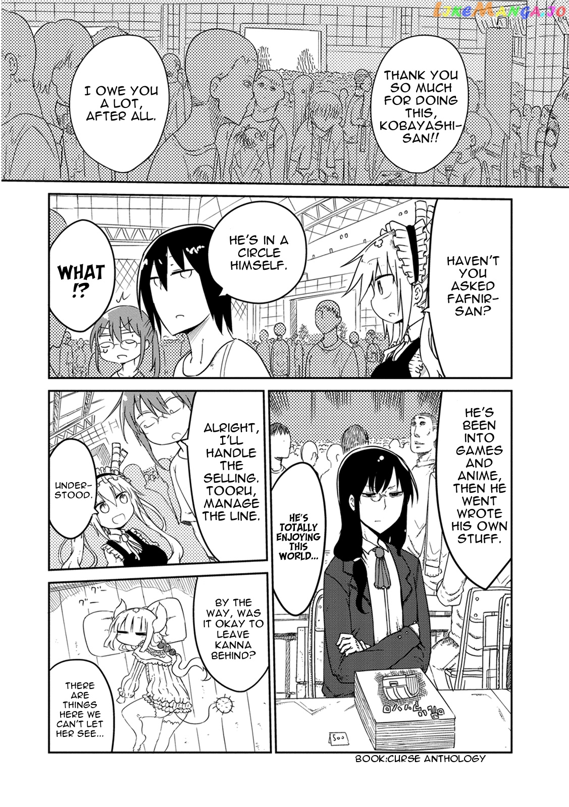 Kobayashi-San Chi No Maid Dragon chapter 17 - page 3