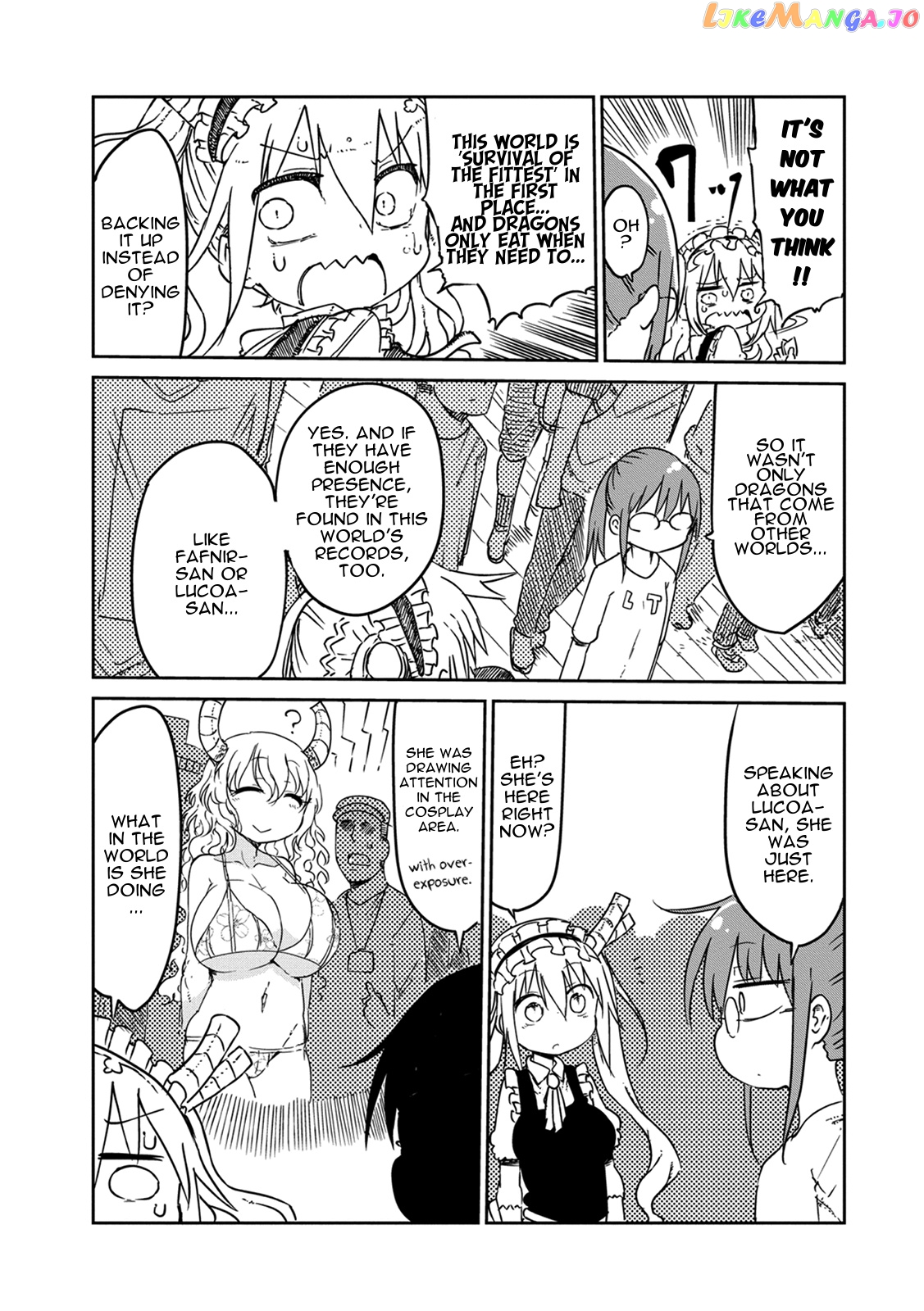 Kobayashi-San Chi No Maid Dragon chapter 17 - page 8