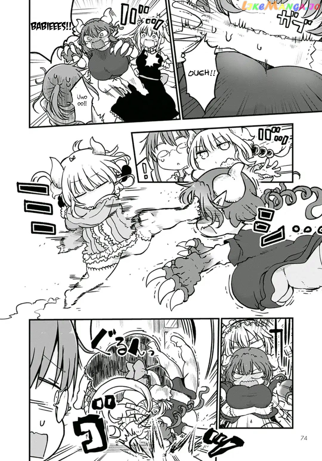 Kobayashi-San Chi No Maid Dragon chapter 81 - page 4