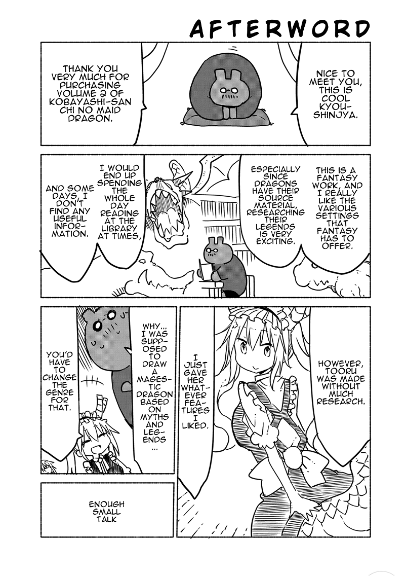 Kobayashi-San Chi No Maid Dragon chapter 20 - page 15