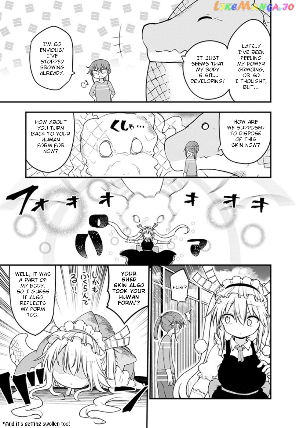 Kobayashi-San Chi No Maid Dragon chapter 85 - page 3