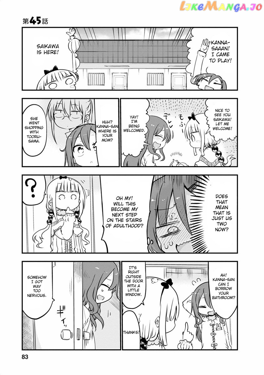 Kobayashi-San Chi No Maid Dragon chapter 45 - page 1