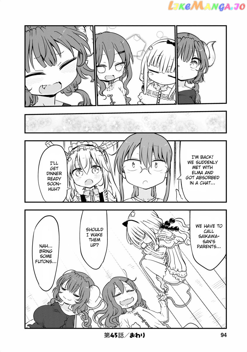 Kobayashi-San Chi No Maid Dragon chapter 45 - page 12