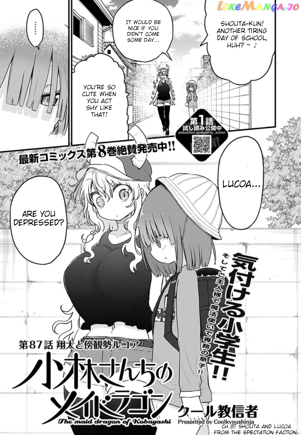 Kobayashi-San Chi No Maid Dragon chapter 87 - page 1