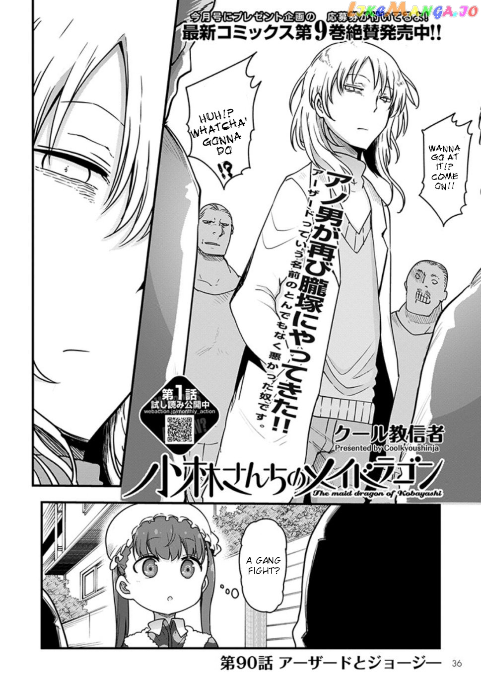 Kobayashi-San Chi No Maid Dragon chapter 90 - page 3