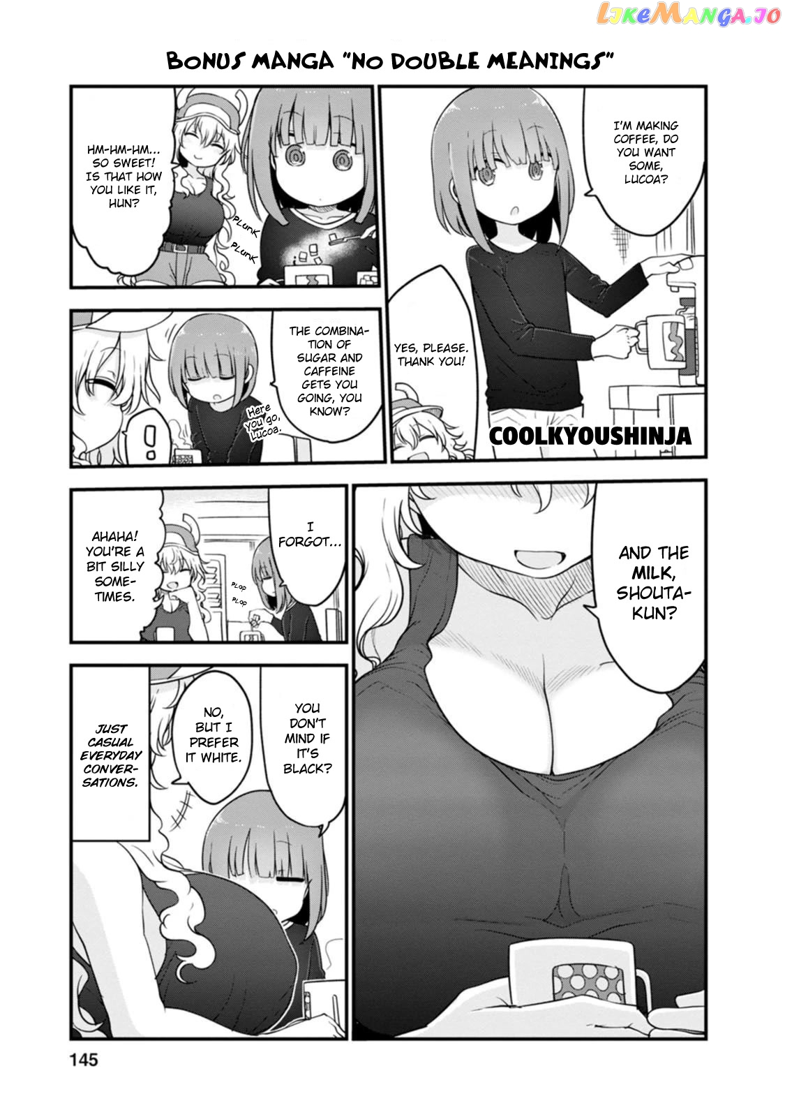 Miss Kobayashi's Dragon Maid: Lucoa is my xx chapter 26.5 - page 2